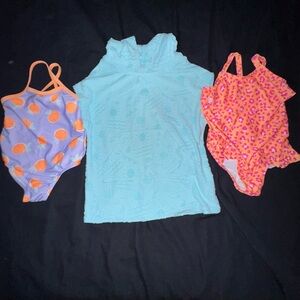 Kids' Swimsuit Set with Cover-Up
